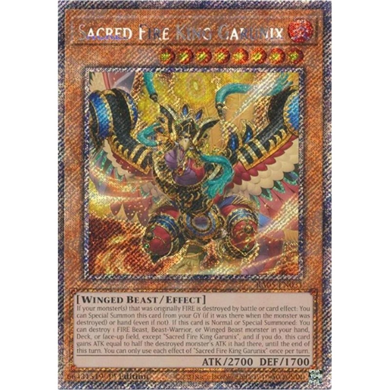 Rarity Collection 5 - Sacred Fire King Garunix