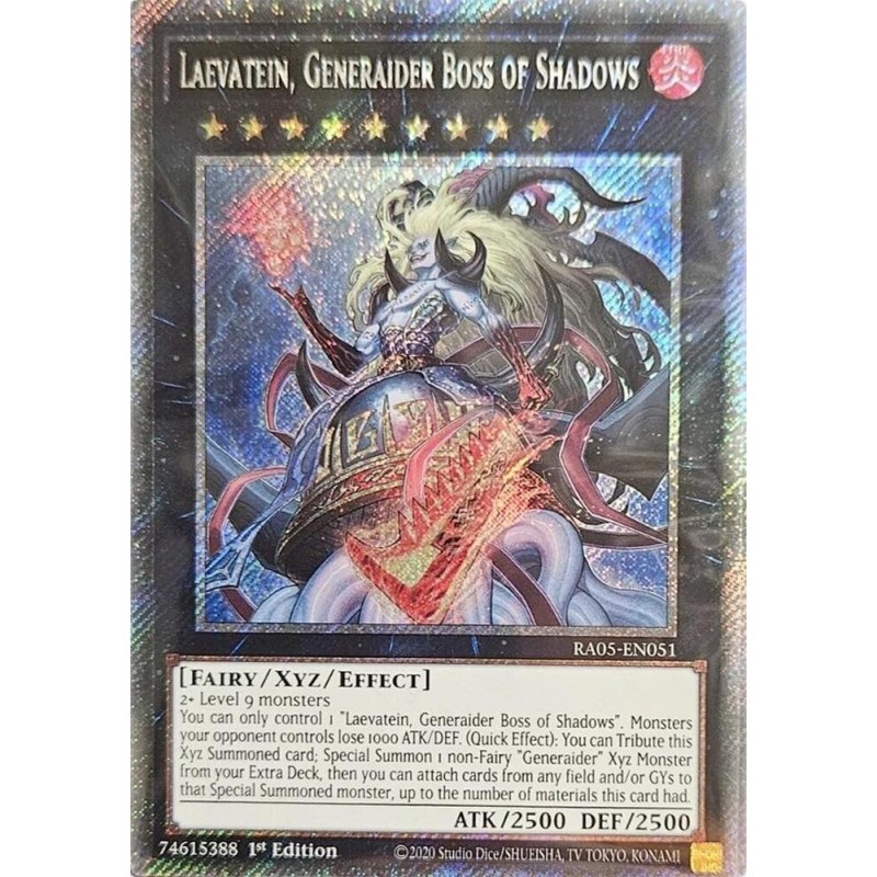 Rarity Collection 5 - Laevatein, Generaider Boss of Shadows