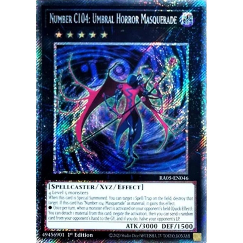 Rarity Collection 5 - Number C104: Umbral Horror Masquerade