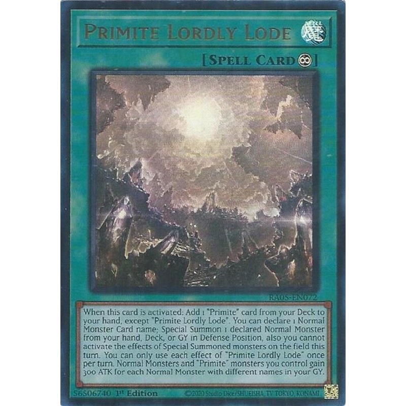 Rarity Collection 5 - Primite Lordly Lode