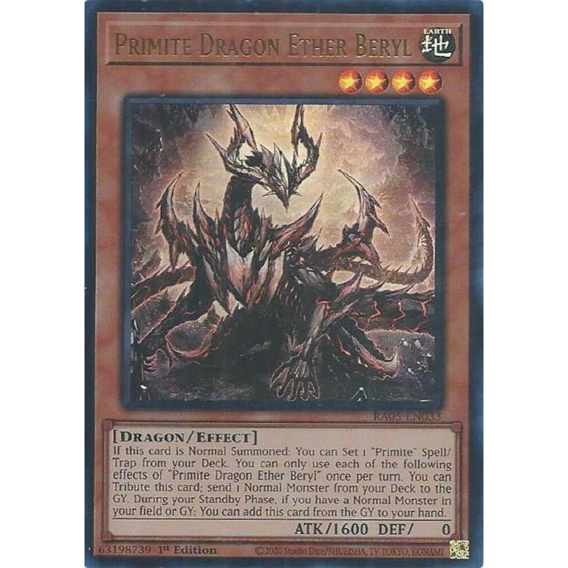 Rarity Collection 5 - Primite Dragon Ether Beryl