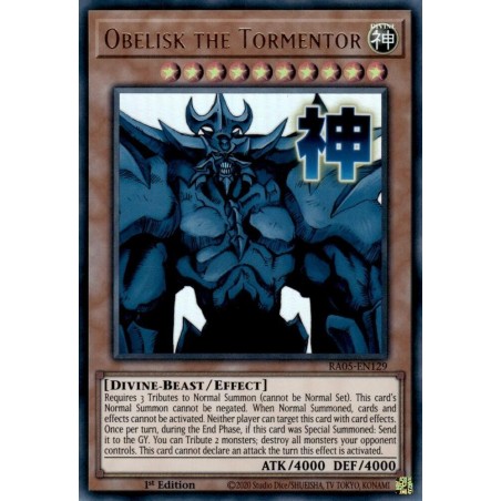 Rarity Collection 5 - Obelisk the Tormentor
