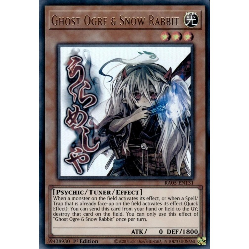 Rarity Collection 5 - Ghost Ogre & Snow Rabbit