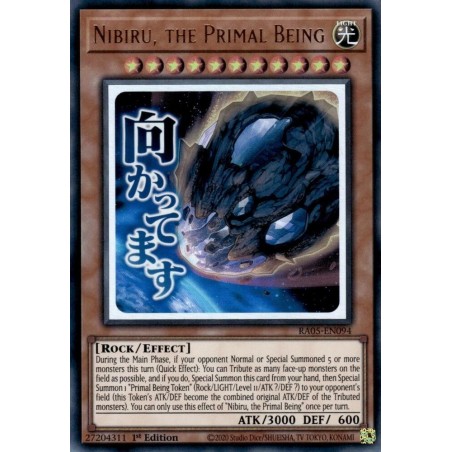 Rarity Collection 5 - Nibiru, the Primal Being