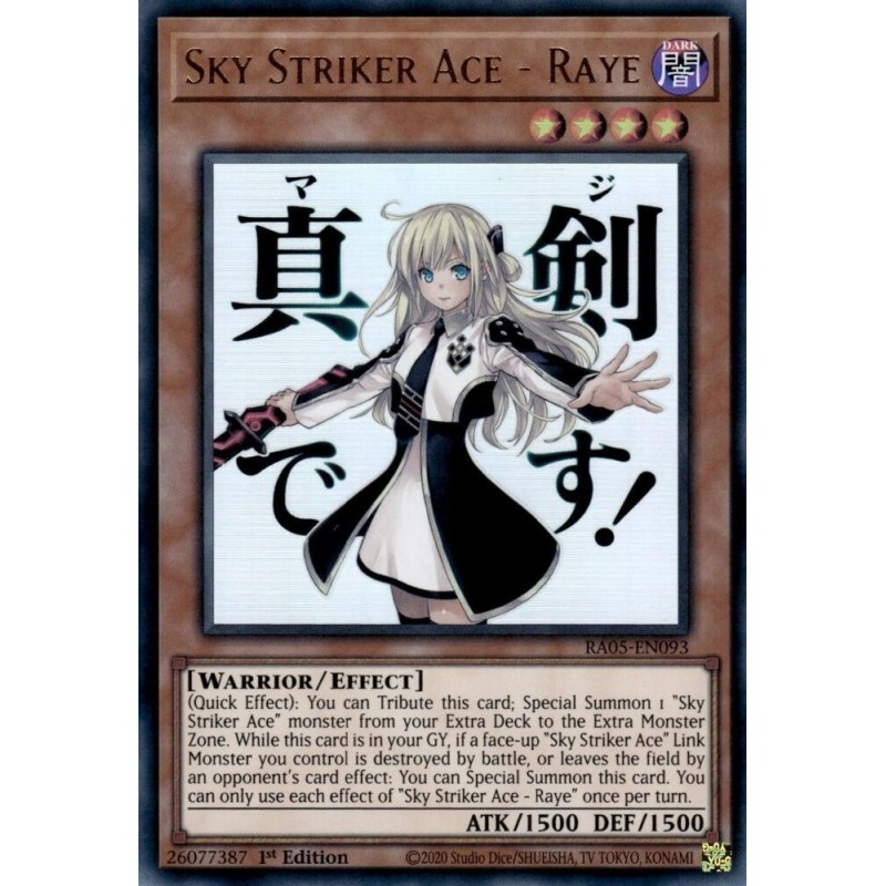 Rarity Collection 5 - Sky Striker Ace - Raye