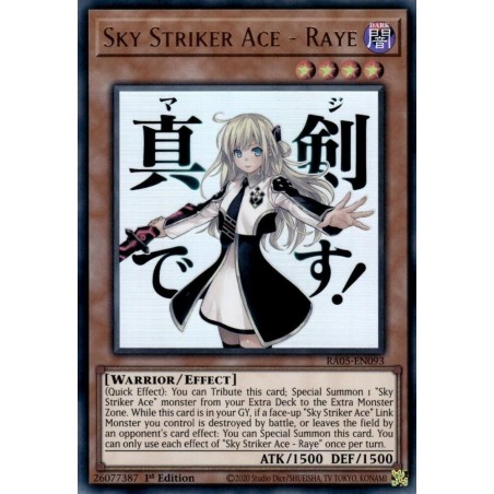 Rarity Collection 5 - Sky Striker Ace - Raye