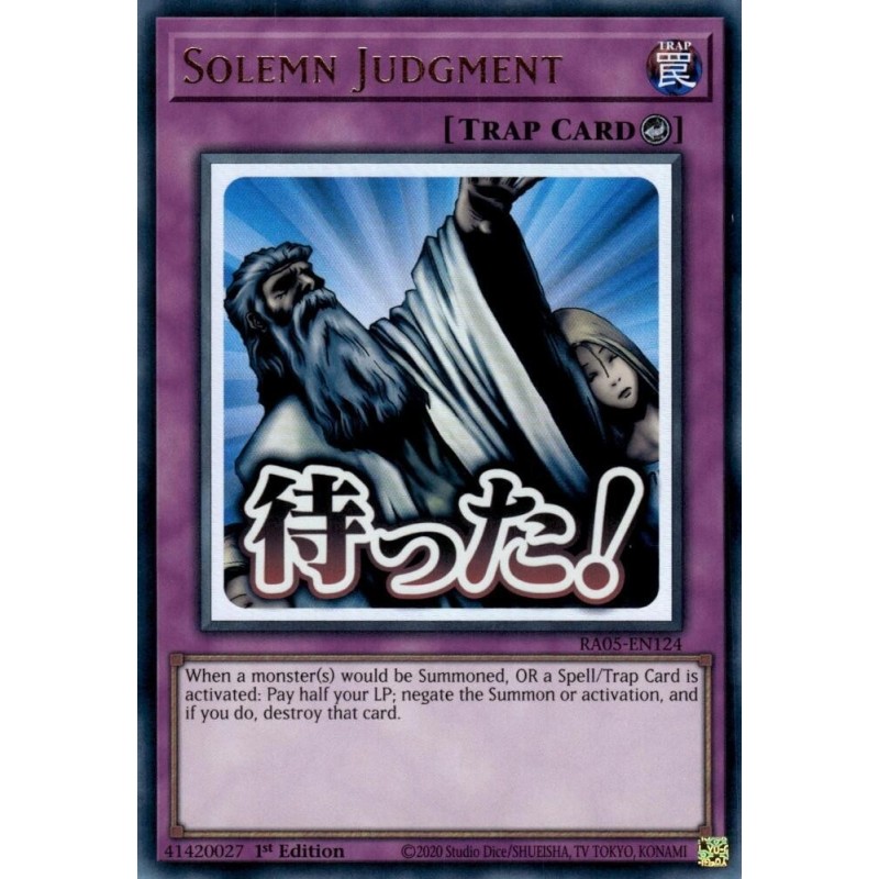 Rarity Collection 5 - Solemn Judgment