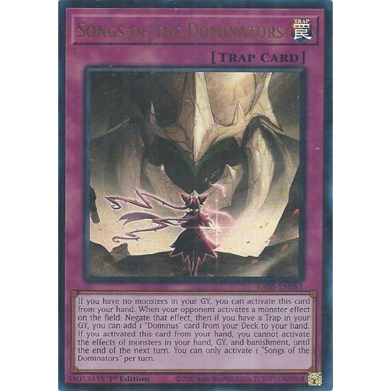 Rarity Collection 5 - Songs of the Dominators