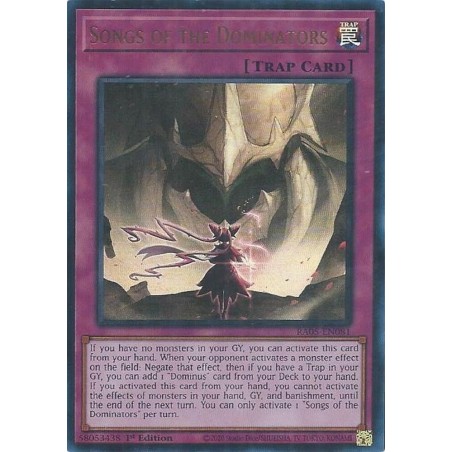 Rarity Collection 5 - Songs of the Dominators