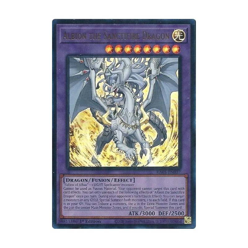Rarity Collection 5 - Albion the Sanctifire Dragon