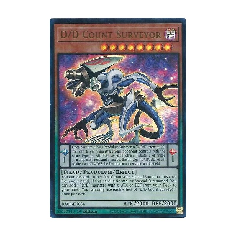 Rarity Collection 5 - D/D Count Surveyor