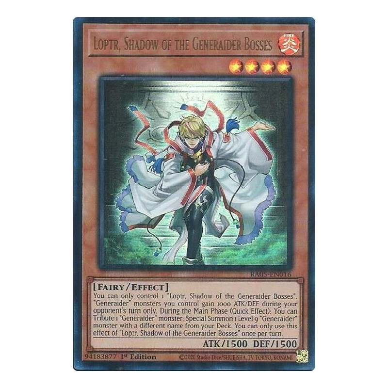 Rarity Collection 5 - Loptr, Shadow of the Generaider Bosses