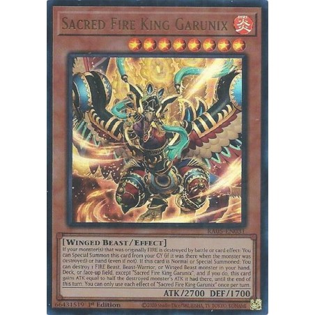 Rarity Collection 5 - Sacred Fire King Garunix