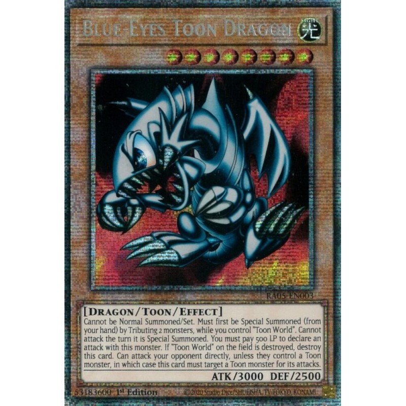 Rarity Collection 5 - Blue-Eyes Toon Dragon