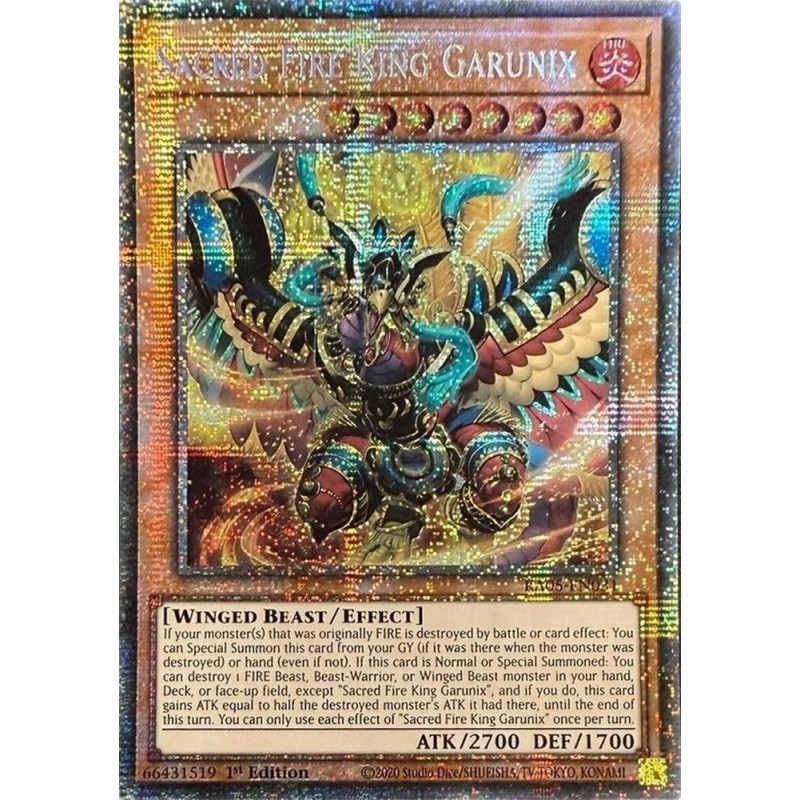 Rarity Collection 5 - Sacred Fire King Garunix