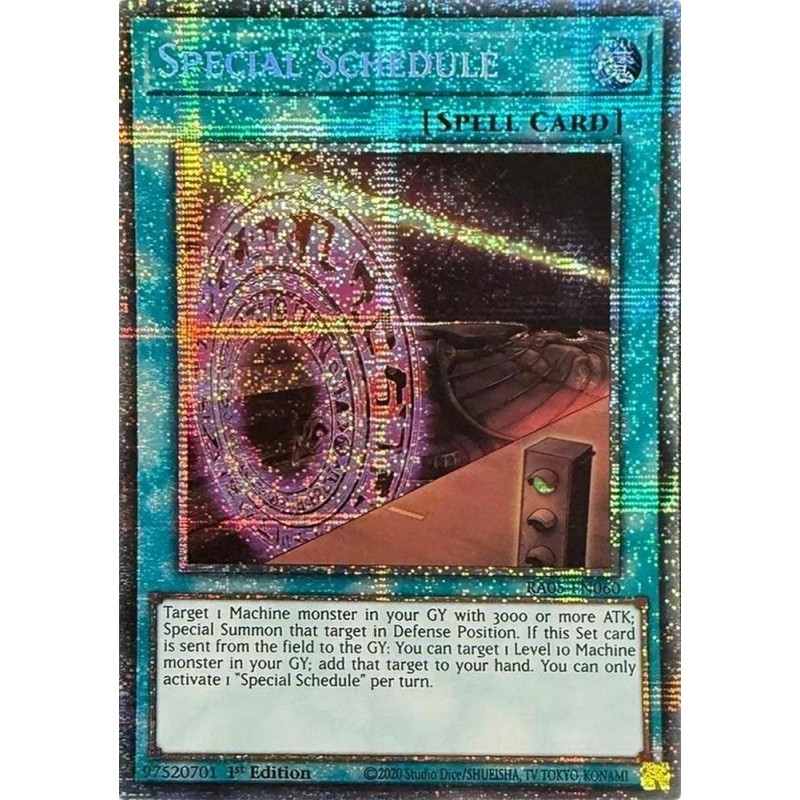 Rarity Collection 5 - Special Schedule