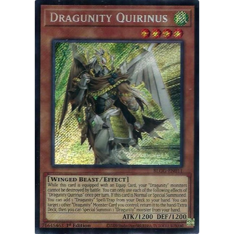 Battles of Legend: Glorious Gallery - Dragunity Quirinus