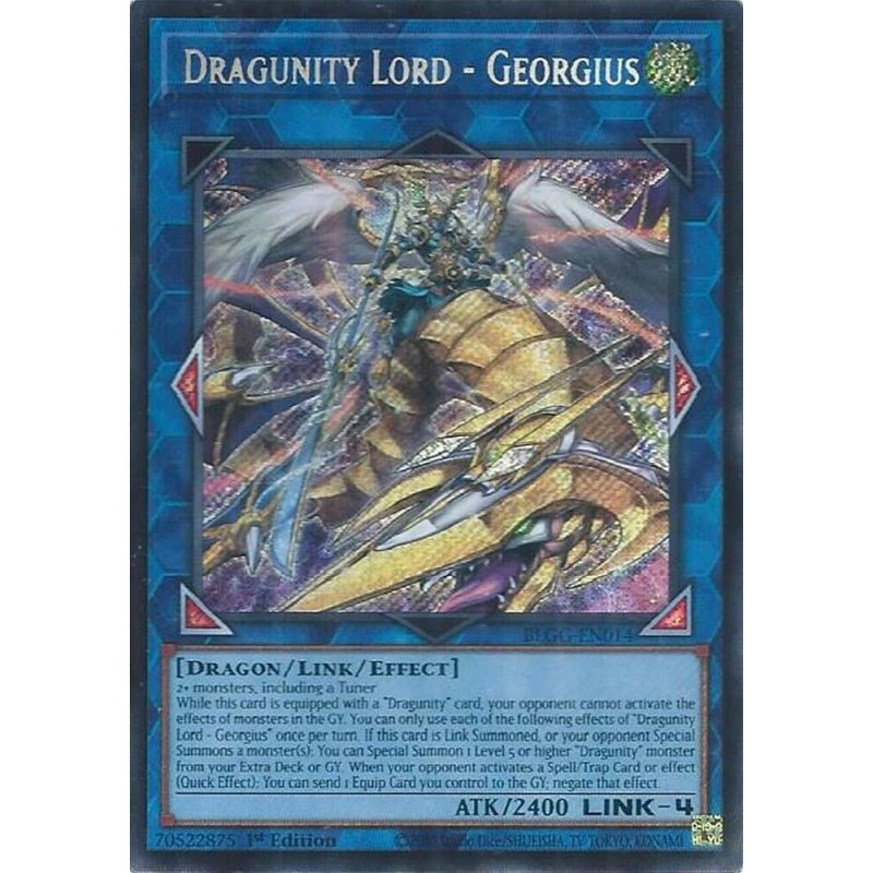 Battles of Legend: Glorious Gallery - Dragunity Lord - Georgius