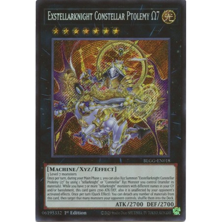 Battles of Legend: Glorious Gallery - Exstellarknight Constellar Ptolemy Omega 7