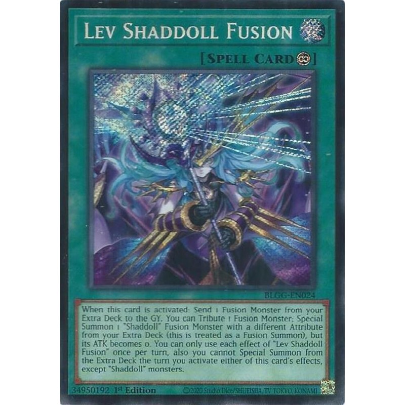 Battles of Legend: Glorious Gallery - Lev Shaddoll Fusion