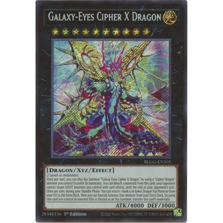 Battles of Legend: Glorious Gallery - Galaxy-Eyes Cipher X Dragon