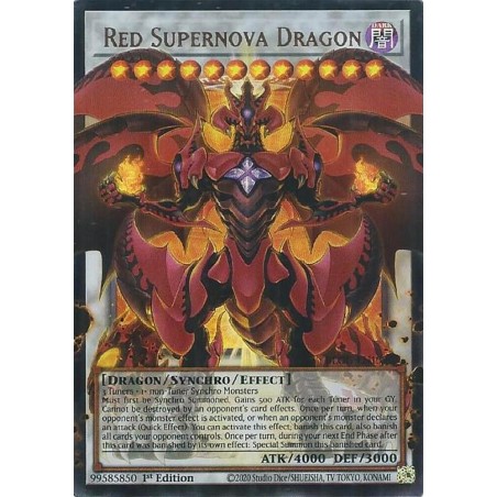 Battles of Legend: Glorious Gallery - Red Supernova Dragon