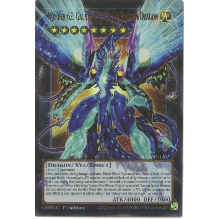 Battles of Legend: Glorious Gallery - Number 62: Galaxy-Eyes Prime Photon Dragon
