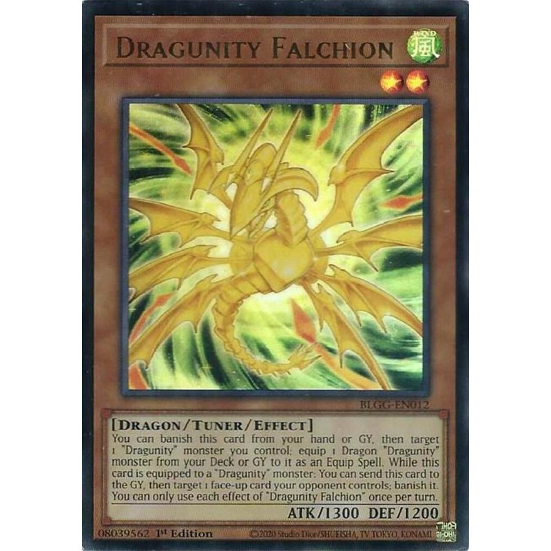 Battles of Legend: Glorious Gallery - Dragunity Falchion