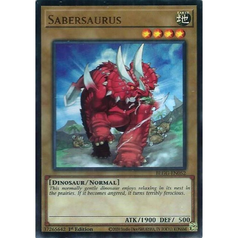Battles of Legend: Glorious Gallery - Sabersaurus