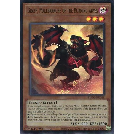 Battles of Legend: Glorious Gallery - Graff, Malebranche of the Burning Abyss