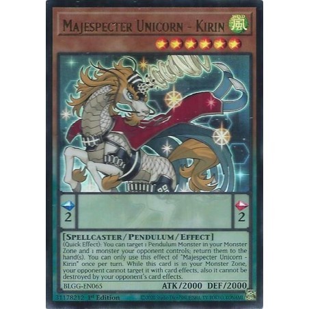 Battles of Legend: Glorious Gallery - Majespecter Unicorn - Kirin