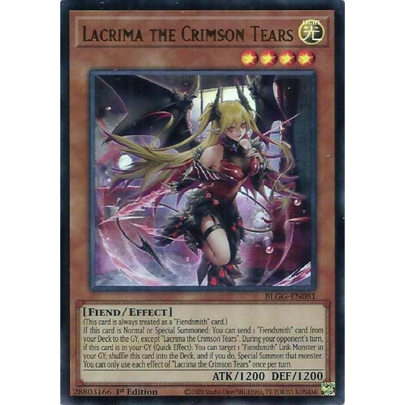 Battles of Legend: Glorious Gallery - Lacrima the Crimson Tears