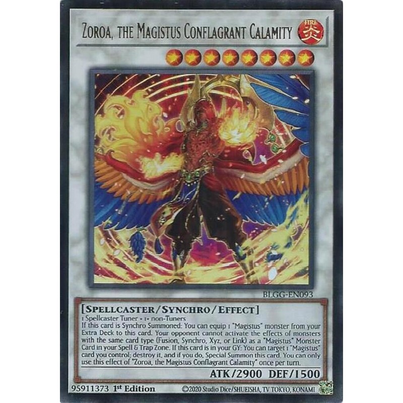 Battles of Legend: Glorious Gallery - Zoroa, the Magistus Conflagrant Calamity