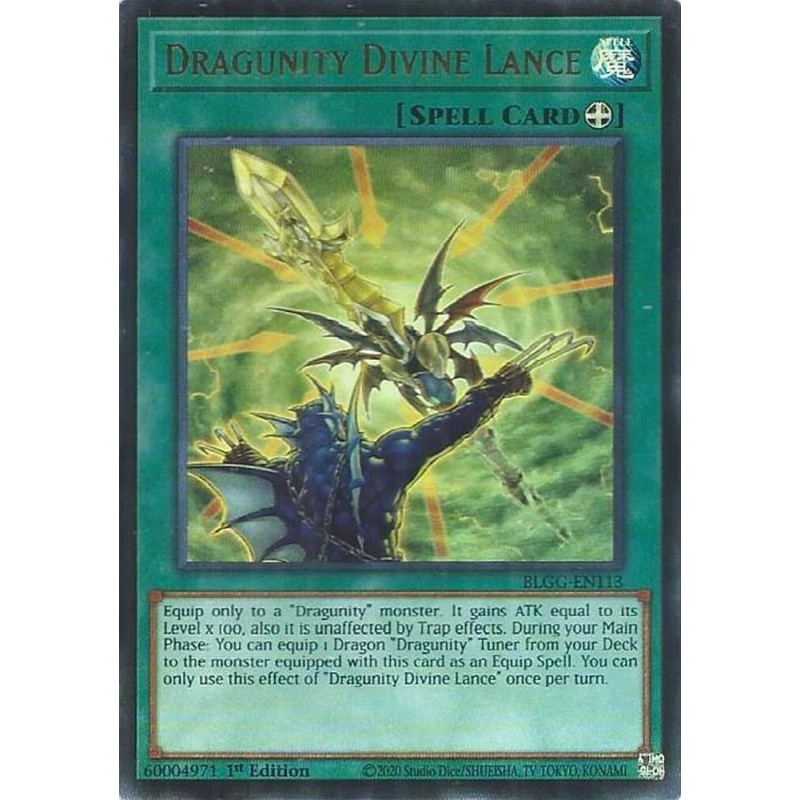 Battles of Legend: Glorious Gallery - Dragunity Divine Lance