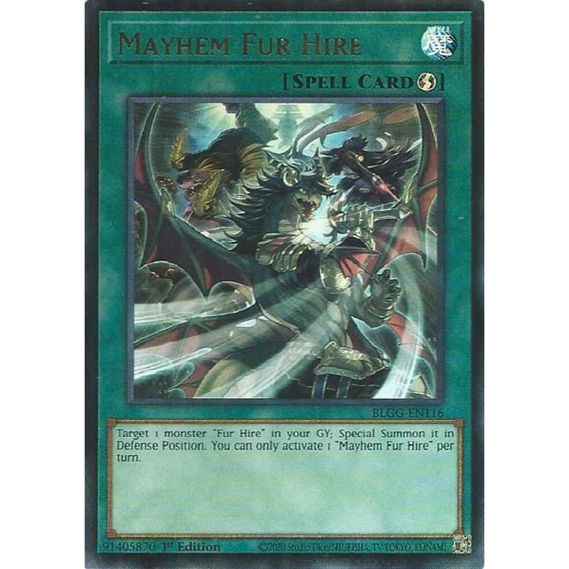 Battles of Legend: Glorious Gallery - Mayhem Fur Hire