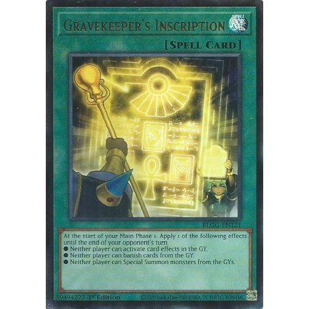 Battles of Legend: Glorious Gallery - Gravekeeper's Inscription