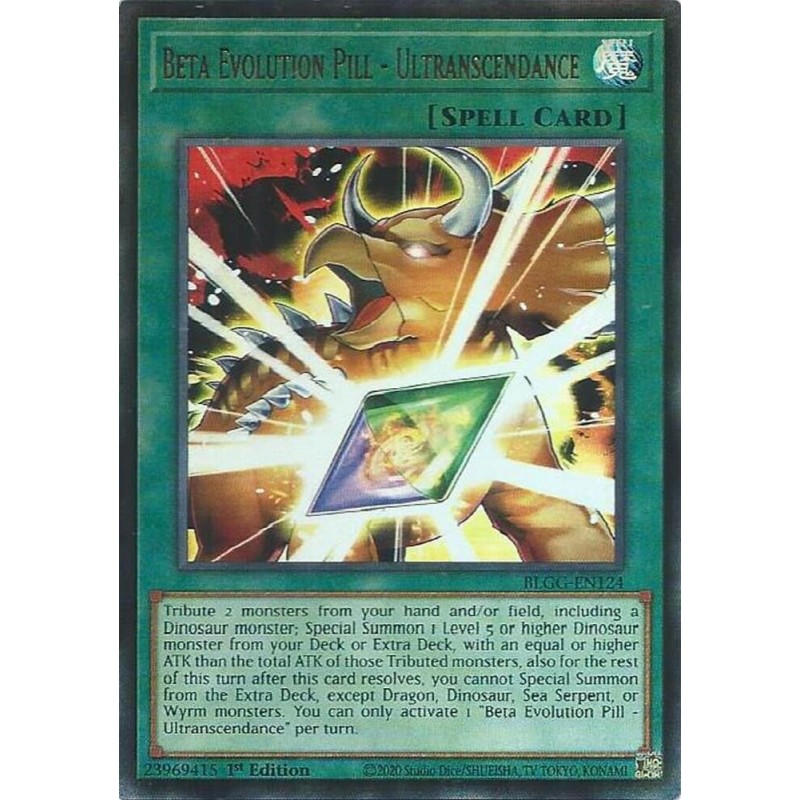 Battles of Legend: Glorious Gallery - Beta Evolution Pill - Ultranscendance