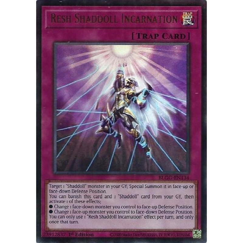 Battles of Legend: Glorious Gallery - Resh Shaddoll Incarnation