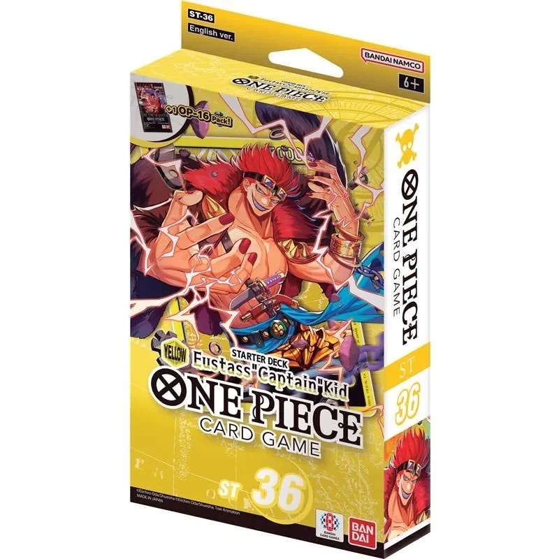 Starter Deck: YELLOW Eustass"Captain"Kid