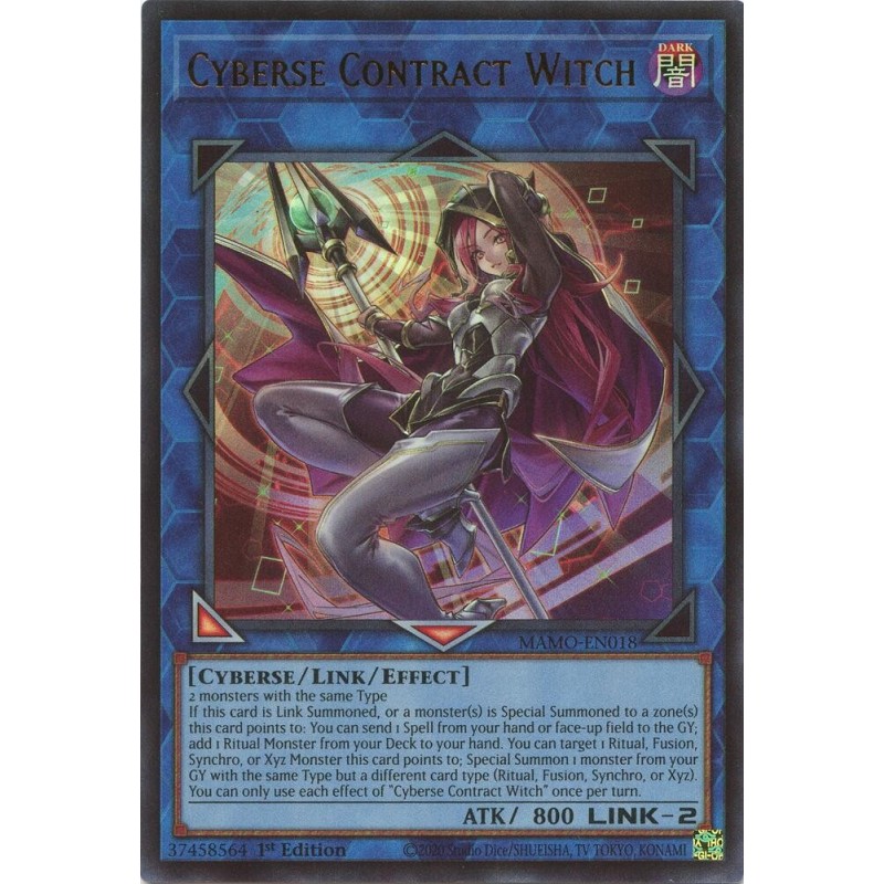Magnificent Monsters - Cyberse Contract Witch