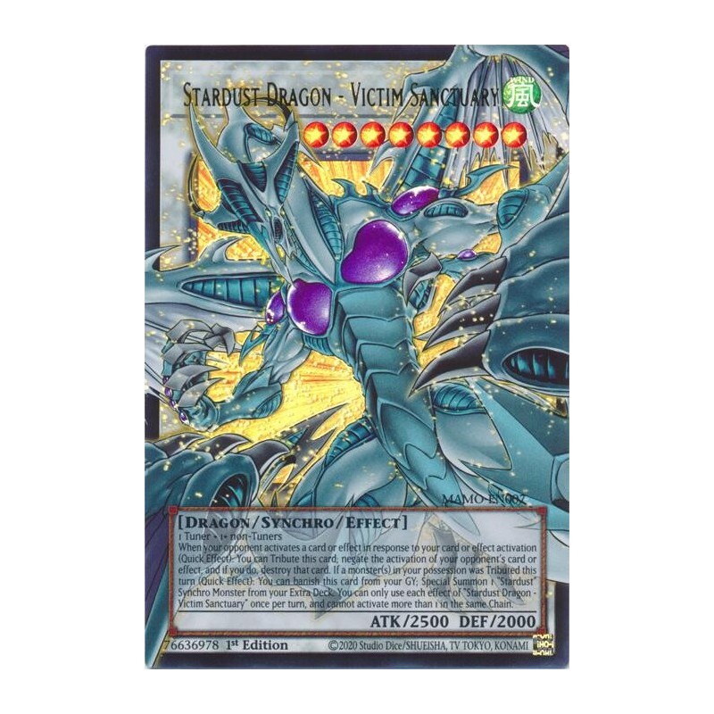 Magnificent Monsters - Stardust Dragon - Victim Sanctuary (Overframe)