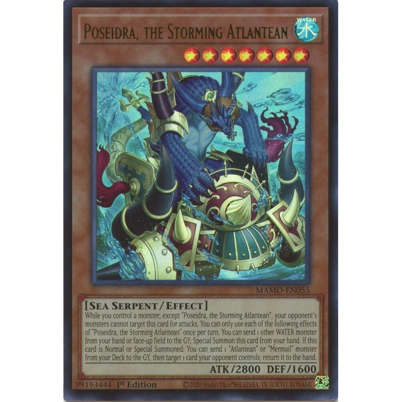 Magnificent Monsters - Poseidra, the Storming Atlantean