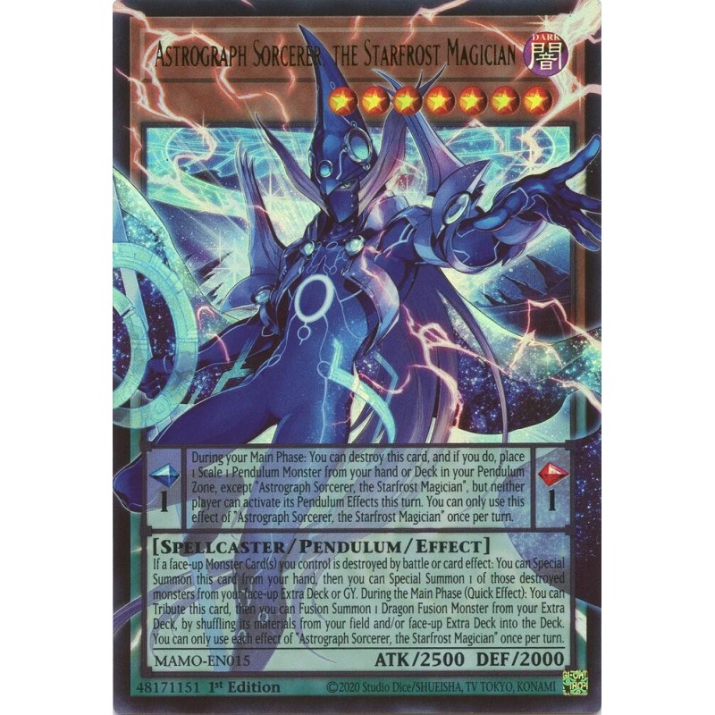 Magnificent Monsters - Astrograph Sorcerer, the Starfrost Magician (Overframe)