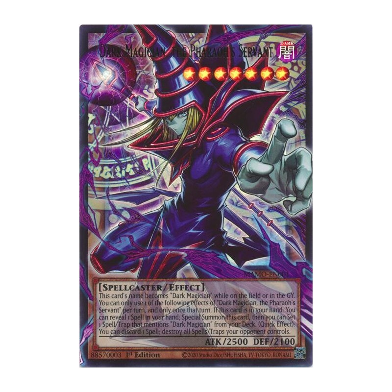 Magnificent Monsters - Dark Magician, the Pharaoh's Servant (Overframe)