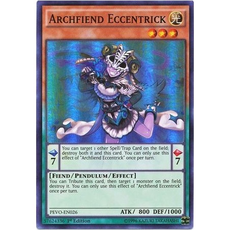 Pendulum Evolution - ﻿﻿Archfiend Eccentrick