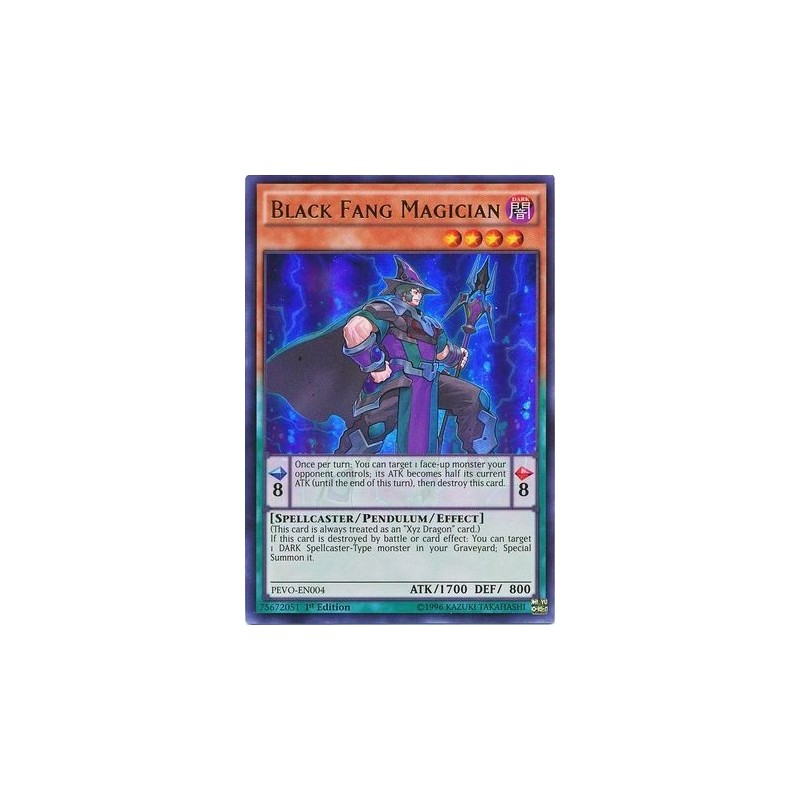 Pendulum Evolution - ﻿﻿Black Fang Magician