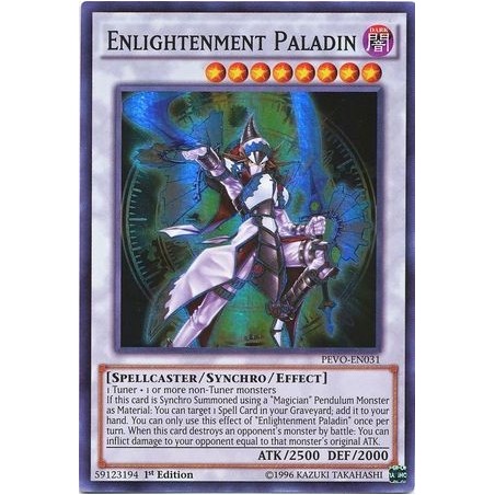 Pendulum Evolution - ﻿﻿﻿Enlightenment Paladin