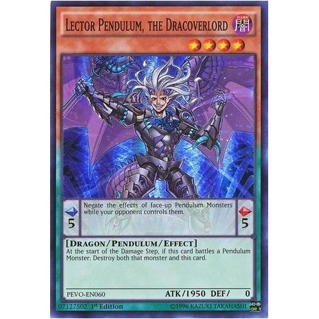 Pendulum Evolution - ﻿﻿﻿Lector Pendulum, the Dracoverlord