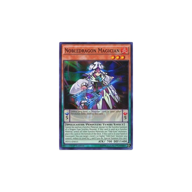 Pendulum Evolution - ﻿﻿﻿Nobledragon Magician