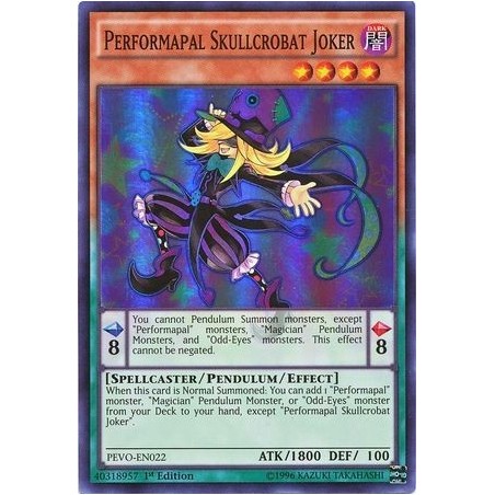 Pendulum Evolution - ﻿﻿﻿Performapal Skullcrobat Joker